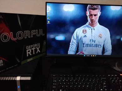 Full Set Gaming PC MT tower RTX 3050 6GB i5-10400