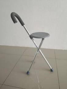 Cane with seat tiga kaki Bukit Mertajam tongkat