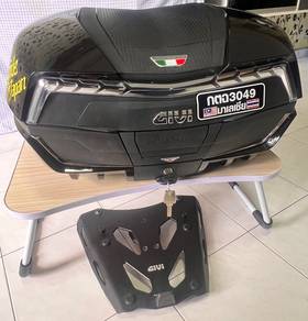 TopBox Maxia5 58L & Base plate top rack T9gt