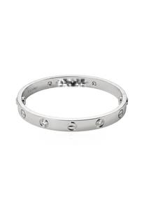CARTIER LOVE COLLECTION WHITE GOLDBangleEC00125WGB