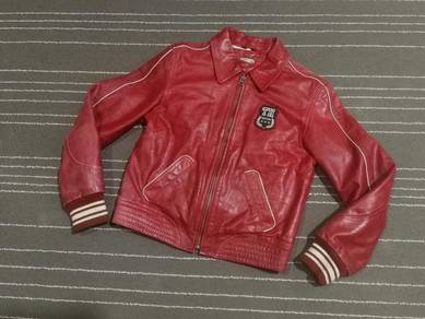 Tommy hilfiger leather jacket M