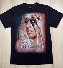 Lady Gaga Black Tee #BL Used