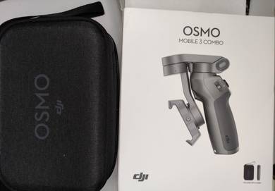 Gimbal , DJI Osmo Mobile 3 Combo – Like New ✨