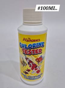AquaGrace Chlorine Tester 100ml Aquarium Fish Ikan