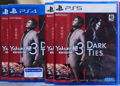 PS4 PS5 Yakuza Kiwami 3 Dark Ties Like a Dragon