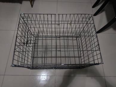 Sangkar kucing atau arnab satu tingkat