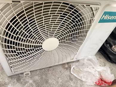 aircond hisence satu set untuk dijual