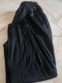 Black Track Pants track bottom hitam