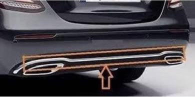 Original Mercedes W213 E-Class Rear Diffuser