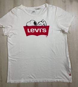 Levi’s X Snoopy White Tee #AY1 Used