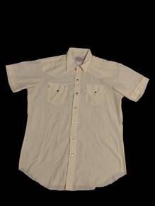Vintage 70s H Bar C Ranchwear long tail shirt
