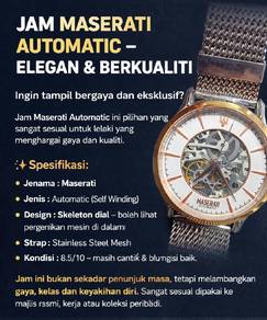 Jam MASERATI AUTO VINTAGE 
