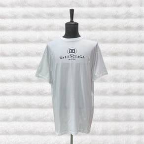 Balenciaga Oversized Circled BB Mode Logo S/S Tee