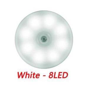WHITE LIGHT LAMP MOTiON SENSOR LAMPU USB CHARG LED