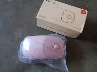 Pink Kzzi Wireless Mouse Bluetooth and 2.4G