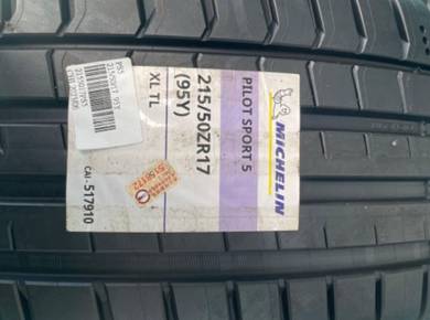 215 50 17 MICHELIN PS5 Tayar Tyre New 2026