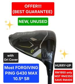 OFFER - NEW PING G430 MAX 10.5* Driver (SR)