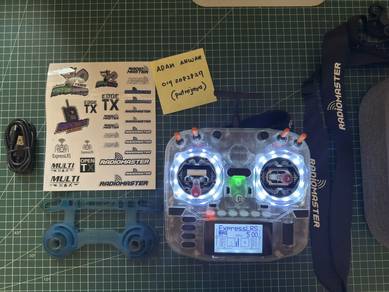 RadioMaster Boxer Transparent ELRS with AG01