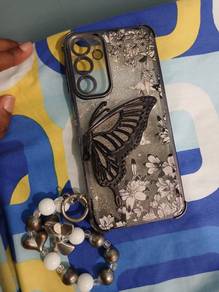 Black butterfly phonecase