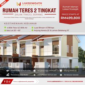 Terraced House  in Salak Tinggi,SGR