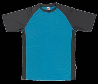 Quick Dry 100% Microfibre Sea Blue/Grey QD3652
