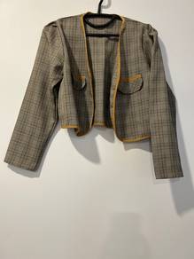 mustard cardigan
