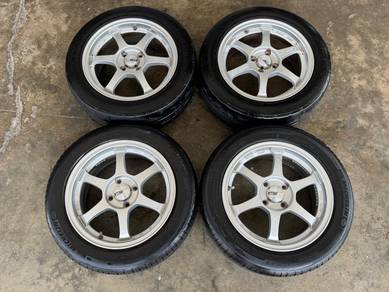 Rim second 15 ssr type c siap tayar bezza myvi gm6