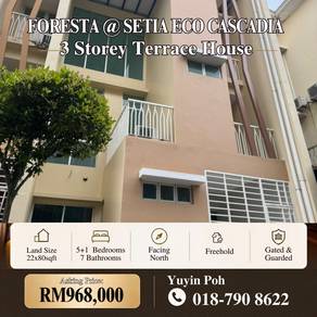 3-storey Terraced House For Sale in Johor Bahru,JHR