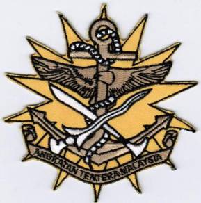 Malaysian Armed Forces Crest MAF Army Badge Patch