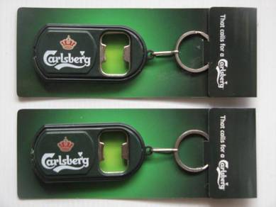 Carlsberg Opener LED Light Keychain