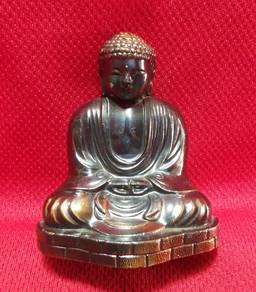 Japanese Old Metal Figure Daibutsu : Great Buddha
