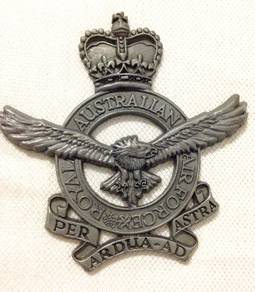 Pewter Badge - Royal Australian Air Force