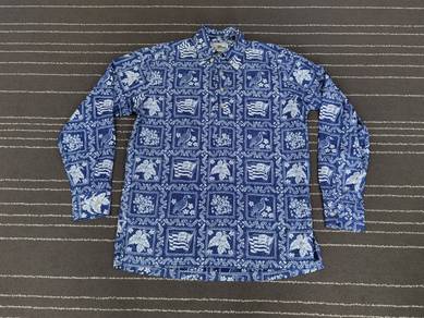Vintage reyn Spooner pullover button up M 1996