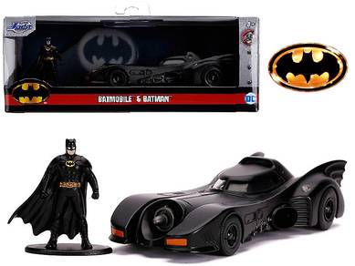 1989 Batman & Batmobile w Batman Figure 1:32