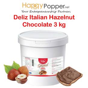 Hazelnut Chocolate Spread Jam Jem 3kg Halal 3 kg