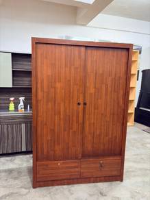 almari sliding ada kunci drawer