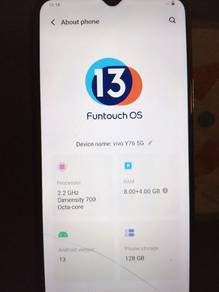 vivo Y76 5g for sale