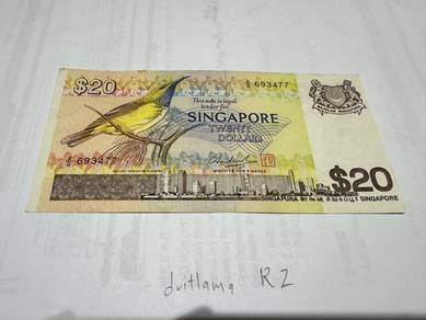 Singapore 20 dollar bird series-Singapore $20