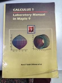 Calculus 1: Laboratory Manual in Maple 9