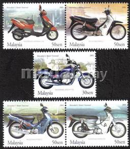 National Motorcycles Scooter 2003 Malaysia Stamp S