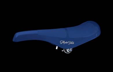 New Flyte Tech Aero Saddle BMX Dark Blue in Color