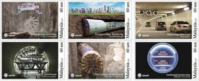 Mint Stamp Underground Engeneering Malaysia 2011