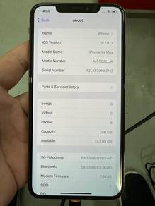 iphone xsmax 256gb