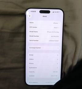 iPhone 15 pro max