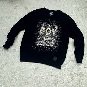 BOY LONDON bling and studded sweatshirt