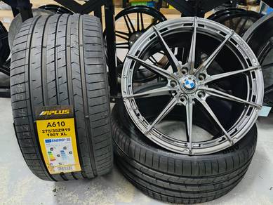 BMW 5 Series F10 19" Flow Formed Rim + Tayar R270