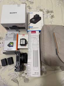 Zve10 sony full set got warranty 1 years+