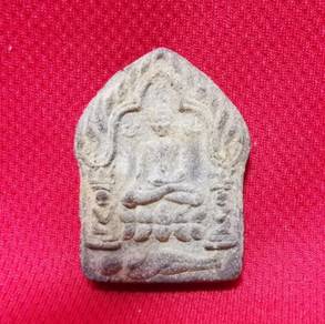 Antique Buddha Amulet Pleng Khun Paen