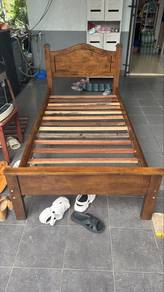 wood Bed Frame Single secondhand