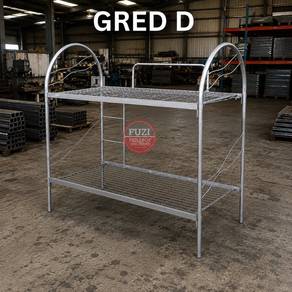 Katil Double Decker Gred D Medium Duty